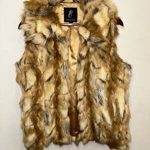 Rachel Zoe Faux Fur Vest